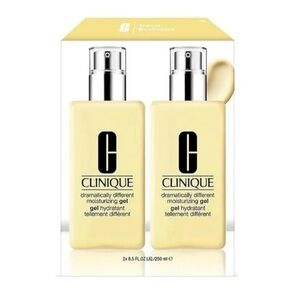 Clinique Dramatically Different Moisturizing GEL™ 250ml Duo with Pump NIB